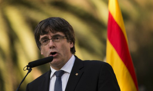Thống đốc Puigdemont: Nếu Madrid đình chỉ quyền tự trị, Catalonia sẽ tuyên bố độc lập